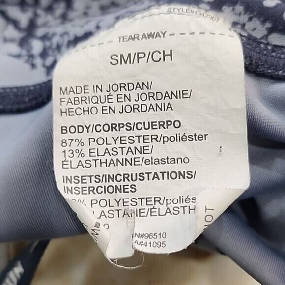 Under Armour Leggings Capris Heatgear Compression Low Rise Gray Women's Small - Picture 6 of 10